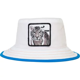Niebieski i biały tygrysowy wiadro Tiger Tigre Libre The Farm od Goorin Bros.