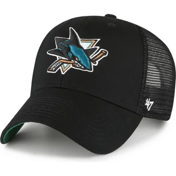 czarna-czapka-trucker-mvp-branson-san-jose-sharks-nhl-od-47-brand