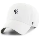 biala-regulowana-czapka-z-zakrzywionym-daszkiem-clean-up-base-runner-new-york-yankees-mlb-od-47-brand