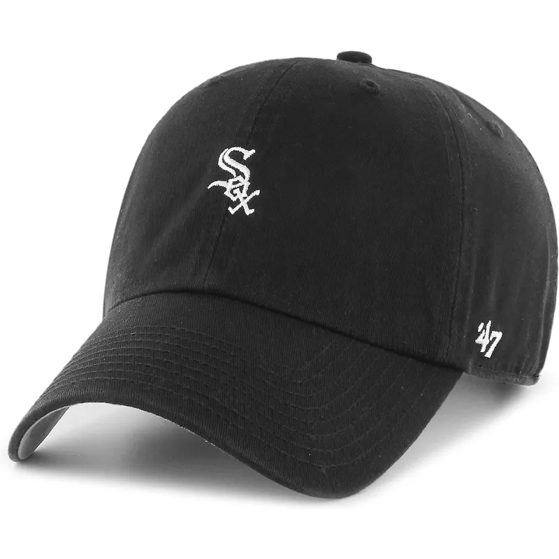 czapki-curva-czarny-tasma-regulowana-clean-up-base-runner-chicago-white-sox-mlb-47-brand czapki-curva-czarny-tasma-regulowana-clean-up-base-runner-chicago-white-sox-mlb-47-brand