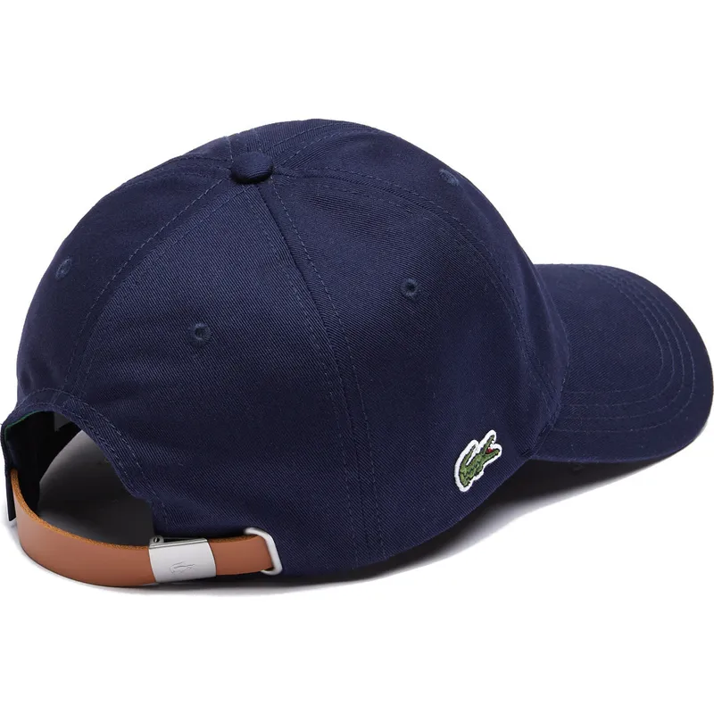 czapki-curva-granatowy-tasma-regulowana-lacoste czapki-curva-granatowy-tasma-regulowana-lacoste