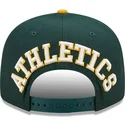 czapki-plana-zielony-snapback-9fifty-team-arch-oakland-athletics-mlb-new-era