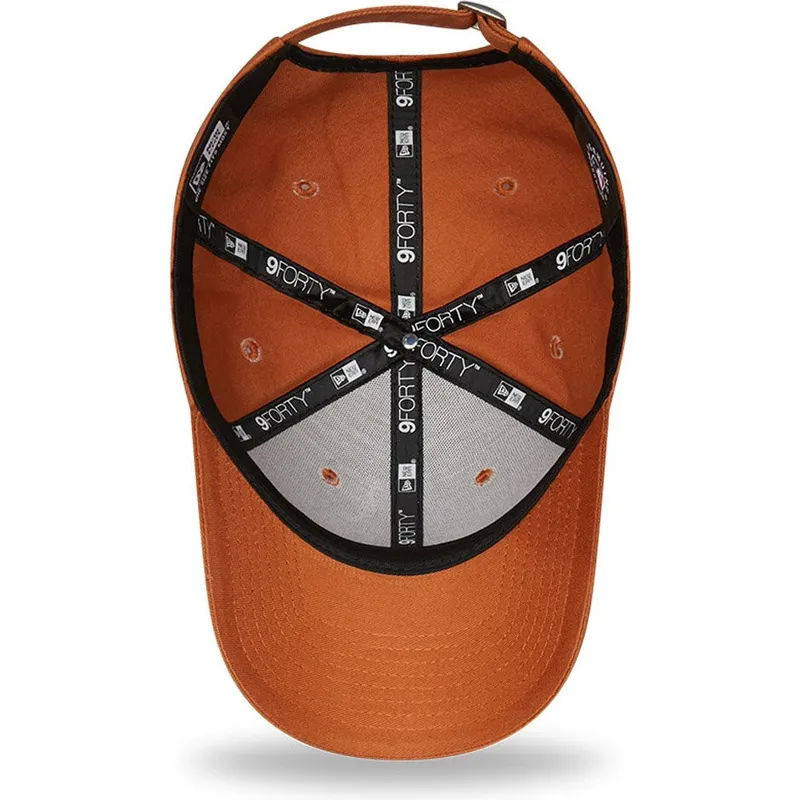 czapki-curva-brazowy-tasma-regulowana-9forty-league-essential-boston-red-sox-mlb-new-era