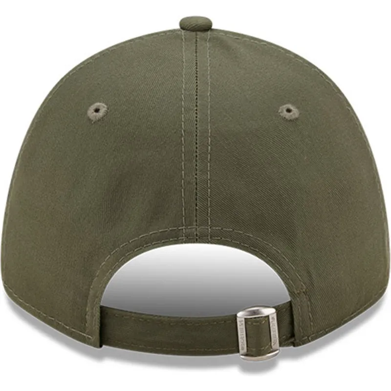 czapki-curva-zielony-tasma-regulowana-9forty-league-essential-new-york-yankees-mlb-new-era