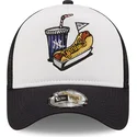 czapki-curva-bialy-snapback-a-frame-stadium-food-hot-dog-new-york-yankees-mlb-new-era
