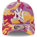 czapki-curva-roz-snapback-a-frame-camo-pack-new-york-yankees-mlb-new-era