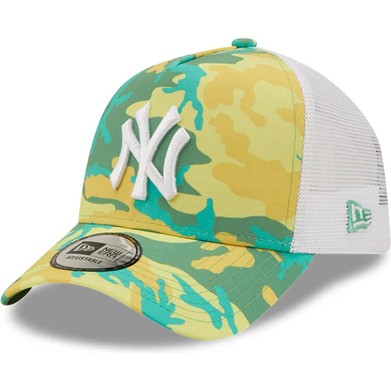 czapki-curva-zielony-snapback-a-frame-camo-pack-new-york-yankees-mlb-new-era