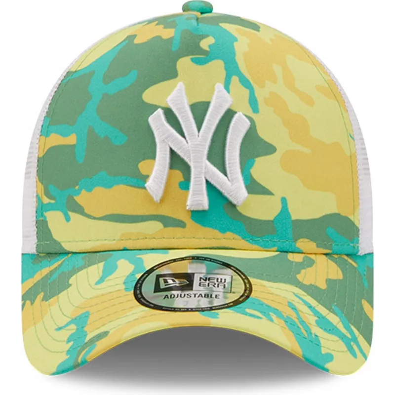 czapki-curva-zielony-snapback-a-frame-camo-pack-new-york-yankees-mlb-new-era