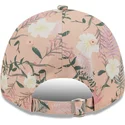 czapki-curva-roz-tasma-regulowana-9forty-floral-los-angeles-dodgers-mlb-new-era