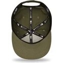 zielona-plaska-czapka-snapback-z-zielonym-logo-9fifty-league-essential-los-angeles-dodgers-mlb-od-new-era