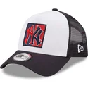 czapki-curva-granatowy-snapback-a-frame-frame-team-patch-new-york-yankees-mlb-new-era