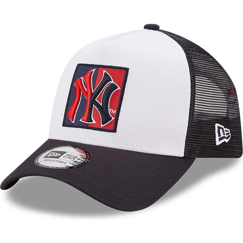 czapki-curva-granatowy-snapback-a-frame-frame-team-patch-new-york-yankees-mlb-new-era