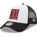czapki-curva-czarny-snapback-a-frame-team-patch-boston-red-sox-mlb-new-era