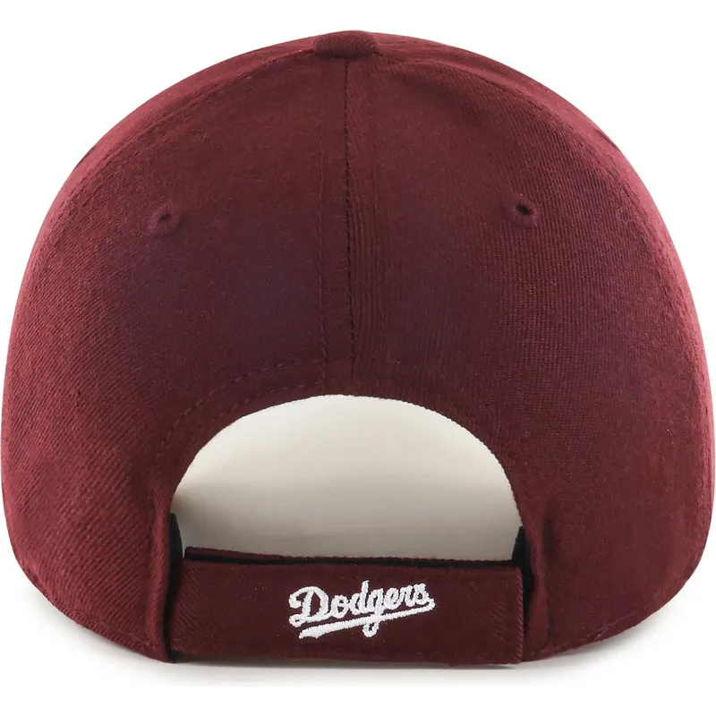 regulowana-bordowa-czapka-z-daszkiem-mvp-los-angeles-dodgers-mlb-od-47-brand