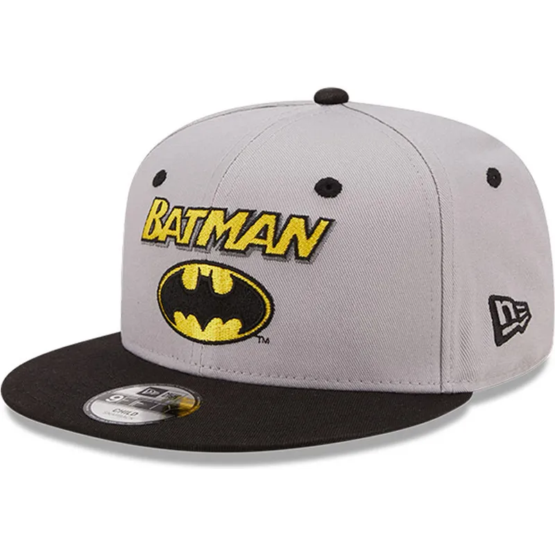 czapki-plana-szary-snapback-dla-dziecka-9fifty-character-batman-dc-comics-new-era
