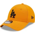 czapki-curva-pomaranczowy-tasma-regulowana-negro-9forty-league-essential-los-angeles-dodgers-mlb-new-era