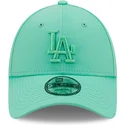 czapki-curva-zielony-tasma-regulowana-9forty-league-essential-los-angeles-dodgers-mlb-new-era
