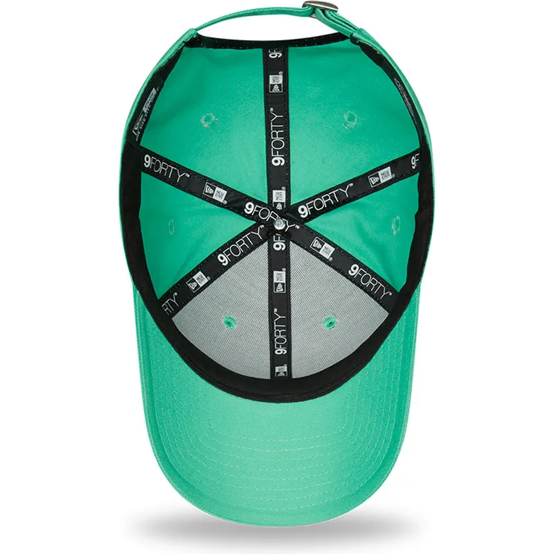 czapki-curva-zielony-tasma-regulowana-9forty-infill-los-angeles-dodgers-mlb-new-era
