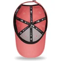 rozowa-czapka-z-zakrzywionym-daszkiem-regulowana-9forty-infill-new-york-yankees-mlb-od-new-era