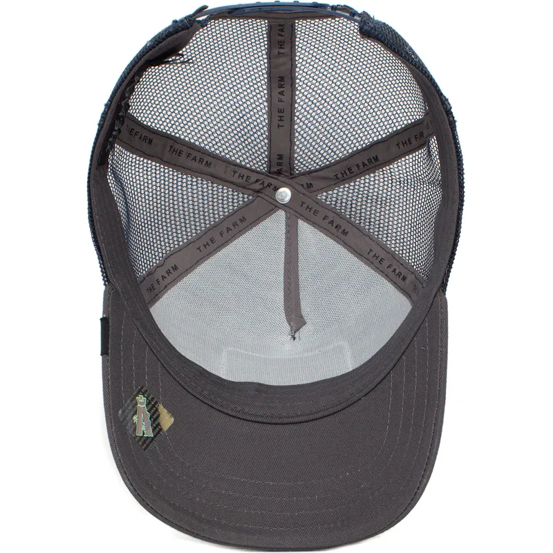 czapki-curva-granatowy-snapback-the-farm-de-goorin-bros