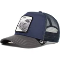 czapki-curva-granatowy-snapback-the-farm-de-goorin-bros