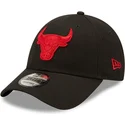 czapki-curva-czarny-tasma-regulowana-9forty-neon-pack-chicago-bulls-nba-new-era