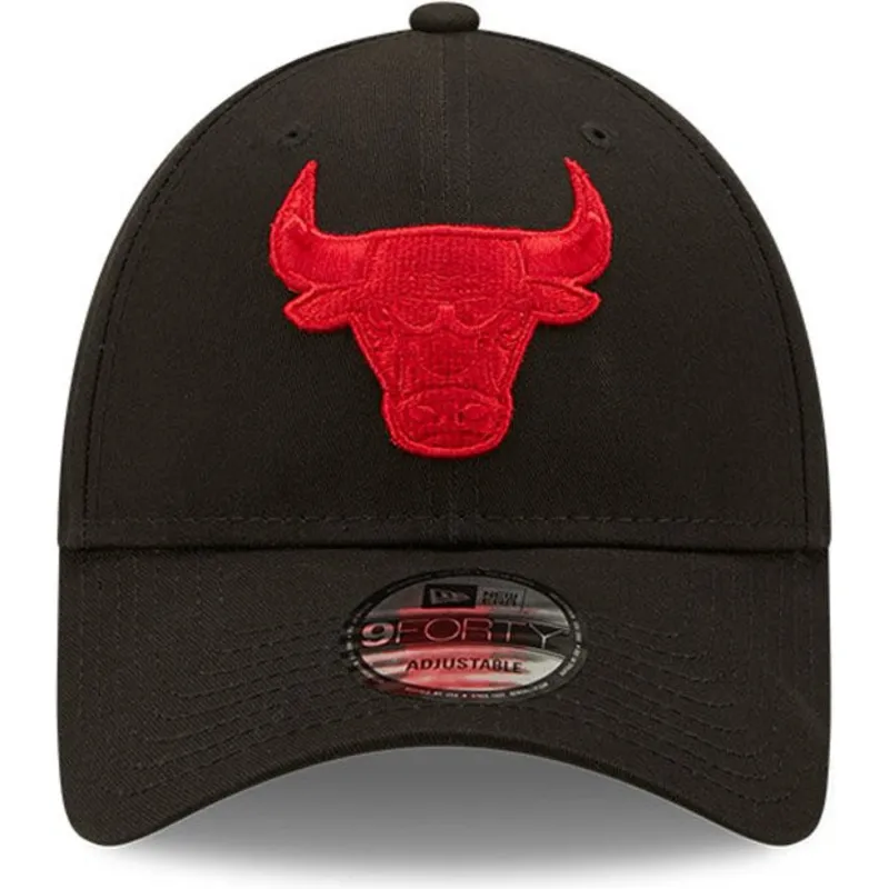 czapki-curva-czarny-tasma-regulowana-9forty-neon-pack-chicago-bulls-nba-new-era