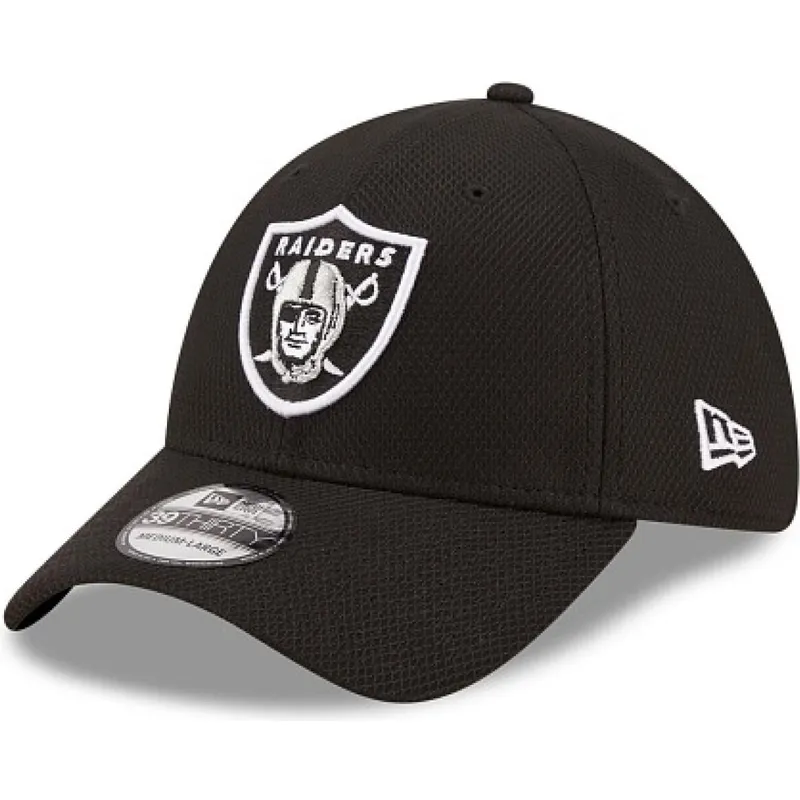 czapki-curva-czarny-dopasowany-39thirty-diamond-era-las-vegas-raiders-nfl-new-era