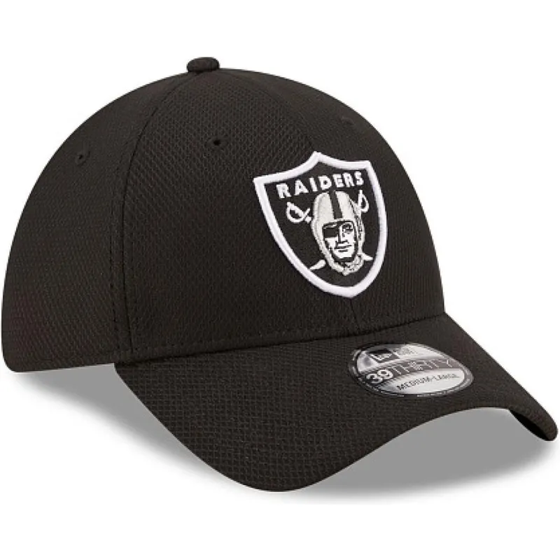 czapki-curva-czarny-dopasowany-39thirty-diamond-era-las-vegas-raiders-nfl-new-era