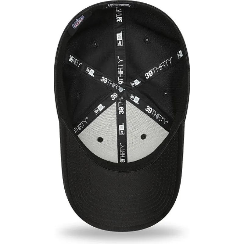 czapki-curva-czarny-dopasowany-39thirty-diamond-era-las-vegas-raiders-nfl-new-era