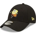 czapki-curva-czarny-tasma-regulowana-9forty-sporty-bob-esponja-new-era