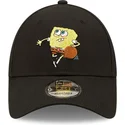 czapki-curva-czarny-tasma-regulowana-9forty-sporty-bob-esponja-new-era