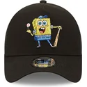 czapki-curva-czarny-snapback-a-frame-sporty-bob-esponja-new-era