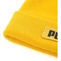zolta-czapka-classic-cuff-marki-puma