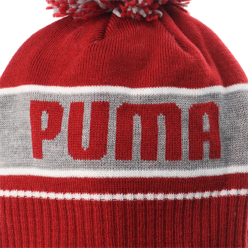 czapki-pompon-czerwony-puma