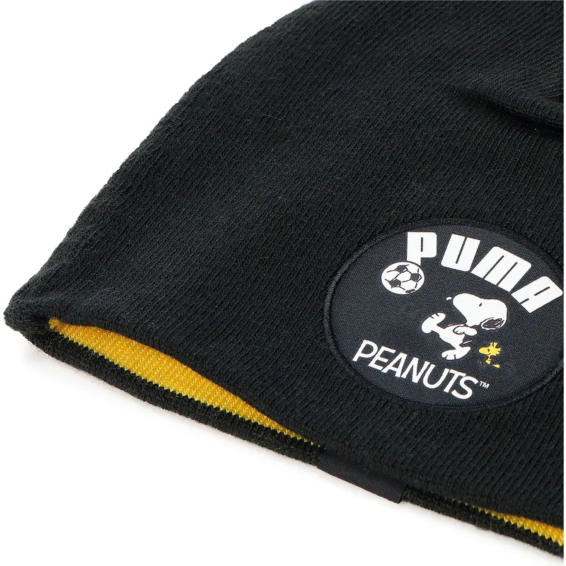 czapki-czarny-dla-dziecka-classic-cuffless-snoopy-peanuts-puma