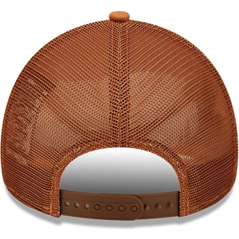 czapki-curva-brazowy-snapback-a-frame-tonal-mesh-new-york-yankees-mlb-new-era