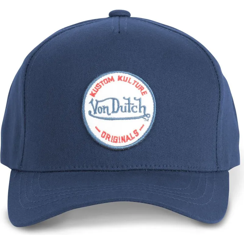 czapki-curva-granatowy-snapback-von-dutch
