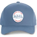 czapka-z-daszkiem-niebieska-snapback-kustom-kulture-col-ant-od-von-dutch