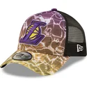 czapki-curva-wielokolorowy-snapback-a-frame-summer-city-los-angeles-lakers-nba-new-era