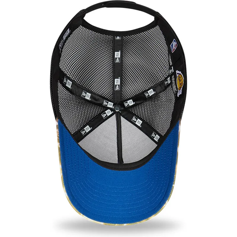 czapki-curva-wielokolorowy-snapback-a-frame-summer-city-los-angeles-lakers-nba-new-era