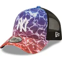czapki-curva-wielokolorowy-snapback-a-frame-summer-city-new-york-yankees-mlb-new-era
