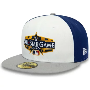 Biała, niebieska i szara czapka z daszkiem 59FIFTY All Star Game Spin z regulacją Los Angeles Dodgers MLB od New Era