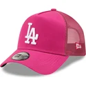 rozowa-czapka-trucker-a-frame-tonal-mesh-los-angeles-dodgers-mlb-od-new-era