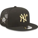 czarna-plaska-czapka-trucker-z-zlotym-logo-9fifty-all-star-game-new-york-yankees-mlb-od-new-era