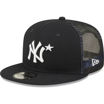 Granatowa, płaska czapka trucker 9FIFTY All Star Game New York Yankees MLB od New Era