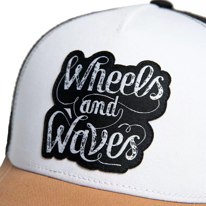 wheels-and-waves-high-rider-ww16-white-black-and-brown-trucker-hat