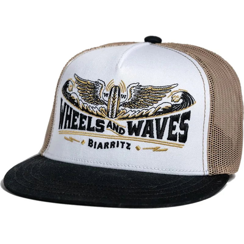 czapka-trucker-plaska-biala-czarna-i-zlota-spitfire-gold-ww19-od-wheels-and-waves