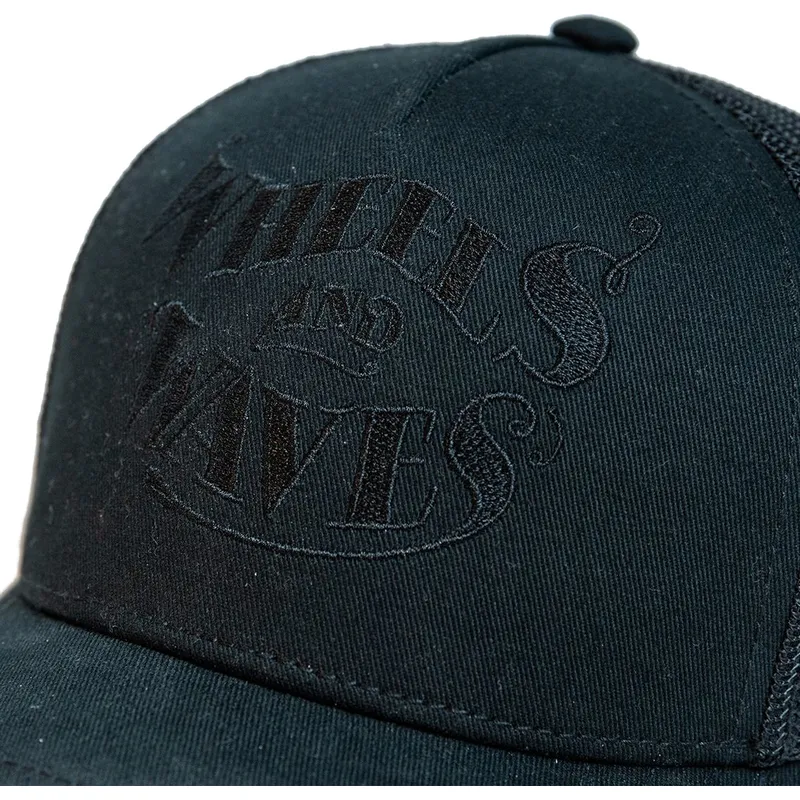 czapki-curva-czarny-snapback-wheels-and-waves czapki-curva-czarny-snapback-wheels-and-waves