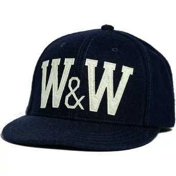 Granatowa, regulowana czapka Varsity WW28 od Wheels And Waves